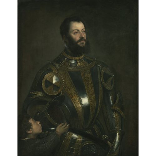 Titian, Alfonso D'avalos Portresi