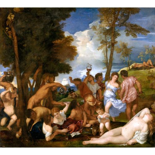 Titian, Andriyanların Bacchanal'ı