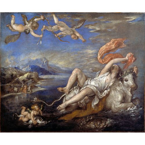 Titian, Avrupa Tecavüzü