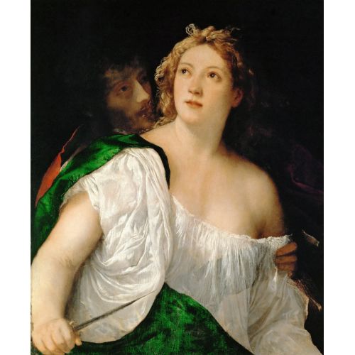 Titian, Tarquinio And Lucrezia Titian, Tarquinio And Lucrezia