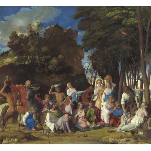 Titian, The Feast Of The Gods Renaissance Paintings Titian, The Feast Of The Gods Renaissance Paintings Art Movements Titian, The Feast Of The GodsThe art masterpiece known as The