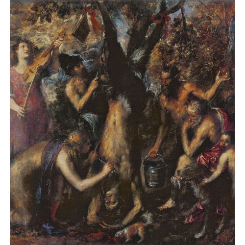 Titian, The Flaying Of Marsyas Titian, The Flaying Of Marsyas
