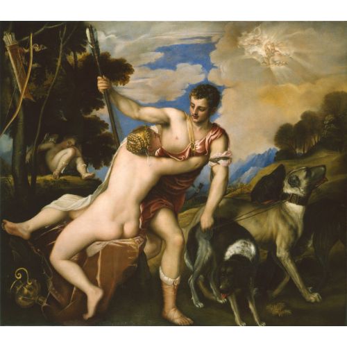 Titian, Venus And Adonis Animal Titian, Venus And Adonis Animal Canvas Prints Titian, Venus And Adonis Venus and Adonis is one of the most lauded works by