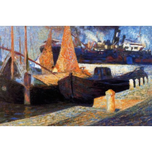 Umberto Boccioni, Güneş Işığında Tekneler Fütürizm Umberto Boccioni, Güneş Işığında Tekneler Fütürizm Sanat Akımları