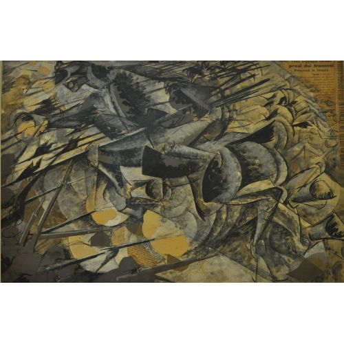 Umberto Boccioni, Mızraklı Süvarilerin Hücumu Fütürizm Umberto Boccioni, Mızraklı Süvarilerin Hücumu Fütürizm Sanat Akımları