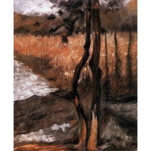 Umberto Boccioni, Trees  Futurism Art Movements