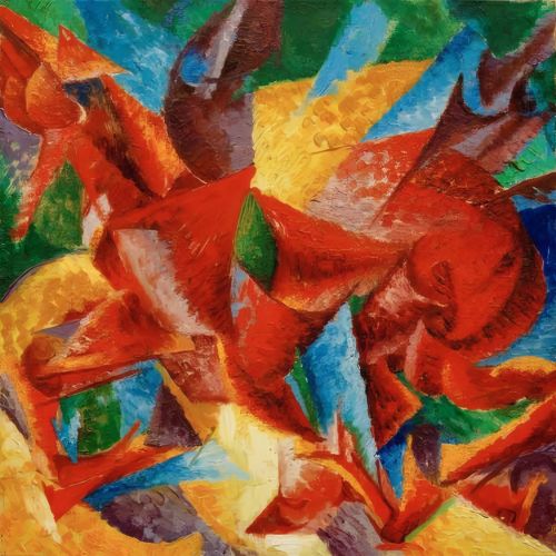 Umberto Boccioni, Bir Atın Boyutsal Formları Fütürizm Umberto Boccioni, Bir Atın Boyutsal Formları Fütürizm Sanat Akımları