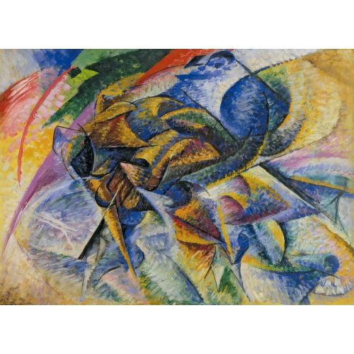 Umberto Boccioni, Bir Bisikletçinin Dinamizmi Fütürizm Umberto Boccioni, Bir Bisikletçinin Dinamizmi Fütürizm Sanat Akımları