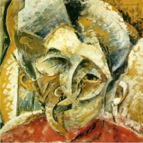 Umberto Boccioni, Bir Kadın Başının Dinamizmi Fütürizm Umberto Boccioni, Bir Kadın Başının Dinamizmi Fütürizm Sanat Akımları