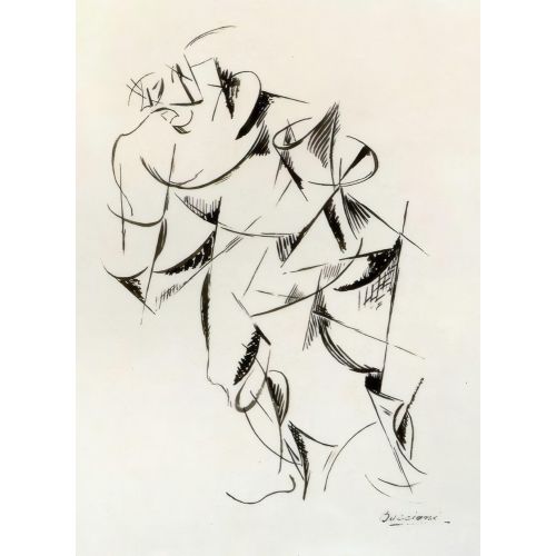 Umberto Boccioni, Dynamism of the human body boxer Futurism Umberto Boccioni, Dynamism of the human body boxer Futurism Art Movements