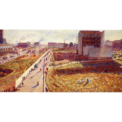 Umberto Boccioni, Porta Romana'daki Fabrikalar Fütürizm Umberto Boccioni, Porta Romana'daki Fabrikalar Fütürizm Sanat Akımları