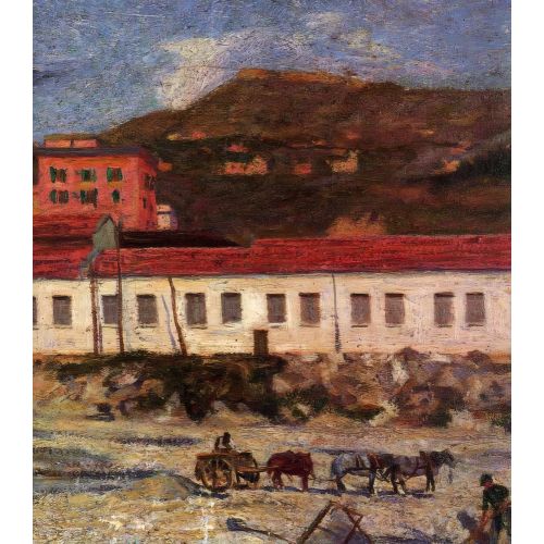 Umberto Boccioni, Foltzer Fabrikası Fütürizm Umberto Boccioni, Foltzer Fabrikası Fütürizm Sanat Akımları