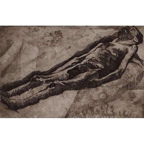 Umberto Boccioni, Erkek Cesedi  Fütürizm Sanat Akımları