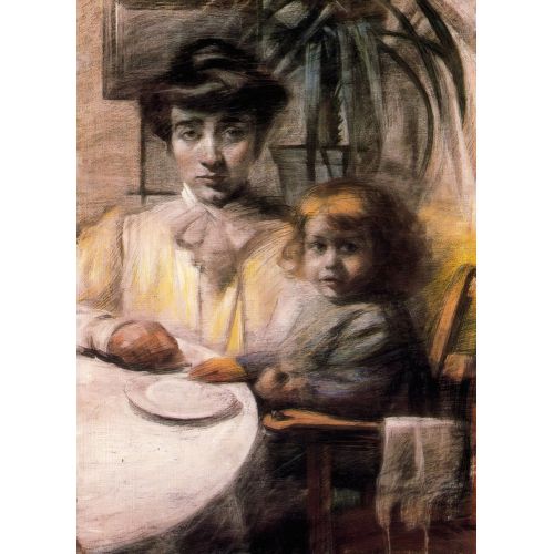 Umberto Boccioni, Mother and Child Futurism Umberto Boccioni, Mother and Child Futurism Art Movements