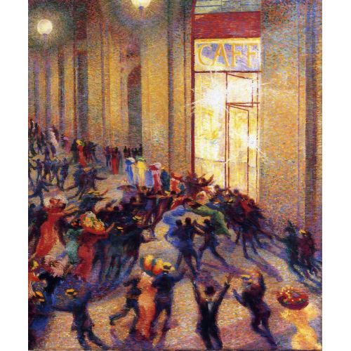 Umberto Boccioni, Galeride İsyan Fütürizm Umberto Boccioni, Galeride İsyan Fütürizm Sanat Akımları