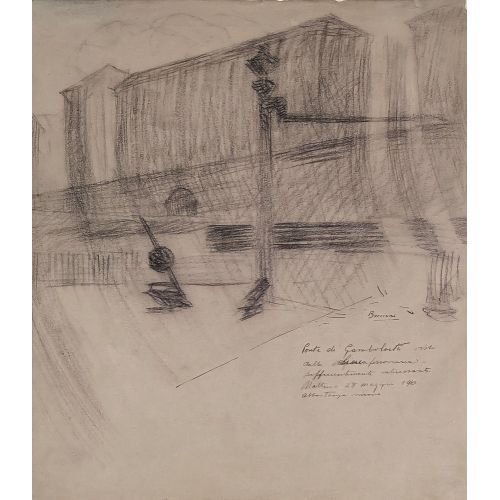 Umberto Boccioni, Gamboloita Köprüsü Fütürizm Umberto Boccioni, Gamboloita Köprüsü Fütürizm Sanat Akımları