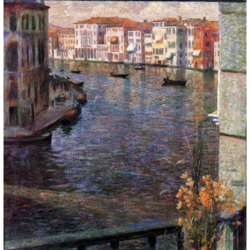 Umberto Boccioni, Venedik'te Büyük Kanal Fütürizm Umberto Boccioni, Venedik'te Büyük Kanal Fütürizm Sanat Akımları