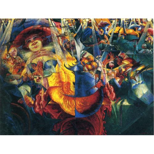 Umberto Boccioni, Gülüş Fütürizm Umberto Boccioni, Gülüş Fütürizm Sanat Akımları