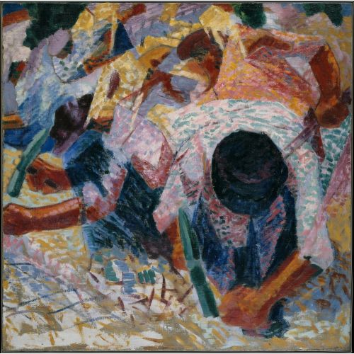 Umberto Boccioni, Sokak Döşemecileri Fütürizm Umberto Boccioni, Sokak Döşemecileri Fütürizm Sanat Akımları