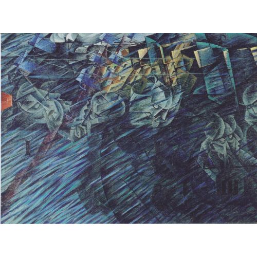 Umberto Boccioni, Gidenler 2 Fütürizm Umberto Boccioni, Gidenler 2 Fütürizm Sanat Akımları
