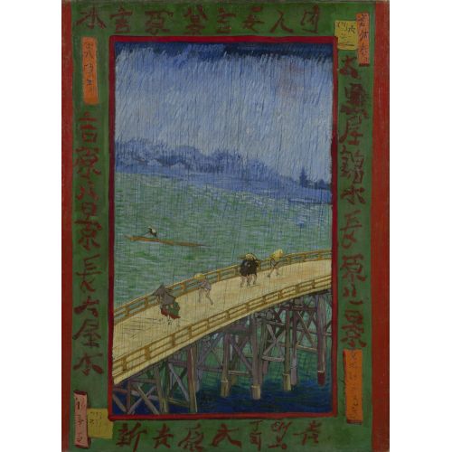 Vincent Van Gogh, Yağmur Altında Köprü Vincent Van Gogh, Yağmur Altında Köprü