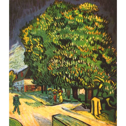 Vincent Van Gogh, Çiçek Açan Kestane Ağaçları Auvers Sur Oise