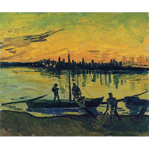 Vincent Van Gogh, Arles'da Kömür Mavnaları