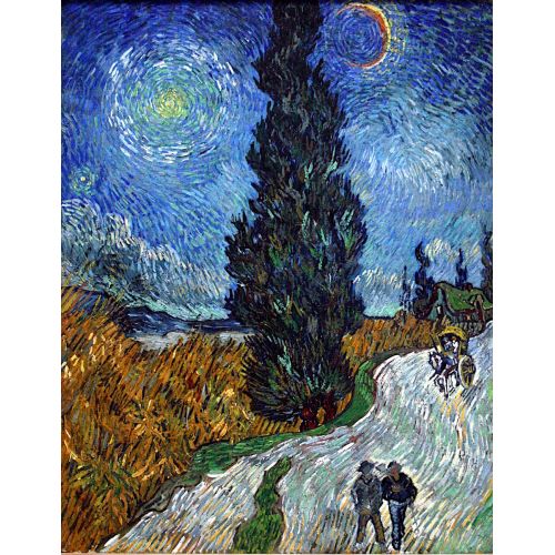 Vincent Van Gogh, Selvili Ve Yıldızlı Yol Vincent Van Gogh, Selvili Ve Yıldızlı Yol