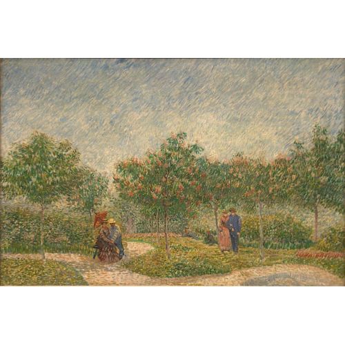 Vincent Van Gogh, Flörtleşen Çiftler Bahçesi