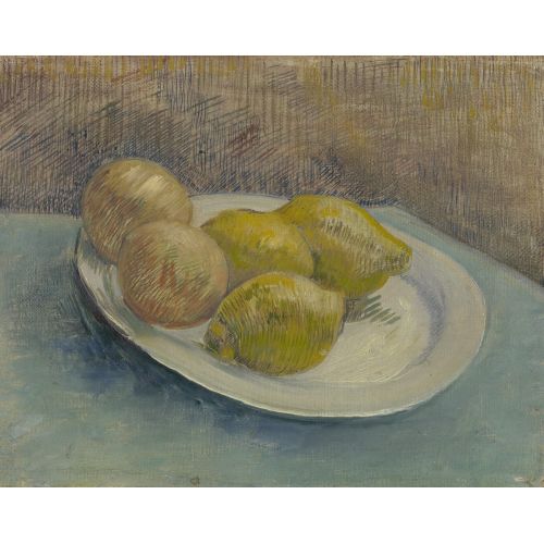 Vincent Van Gogh, Dish With Citrus Fruits