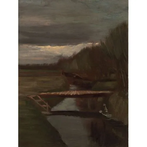Vincent Van Gogh, Hendek Ve Küçük Köprü Post Empresyonizm Vincent Van Gogh, Hendek Ve Küçük Köprü Post Empresyonizm Sanat Akımları Vincent van Goghun Hendek ve Küçük