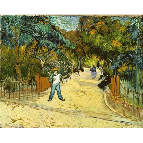 Vincent Van Gogh, Entrance To The Public Gardens In Arles