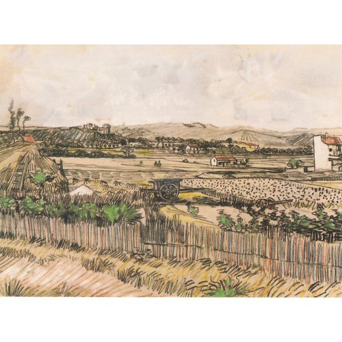 Vincent Van Gogh, Harvest In Der Provence Post Impressionism Art Movements Vincent van Gogh, Harvest in der ProvenceVincent Van