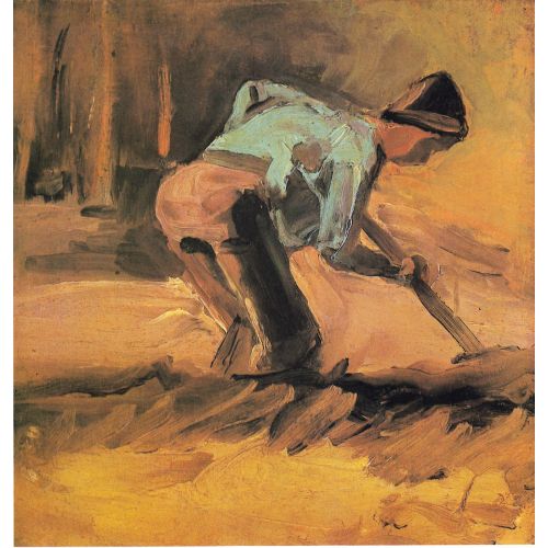 Vincent Van Gogh, Sopa Veya Kürek İle Duran Adam