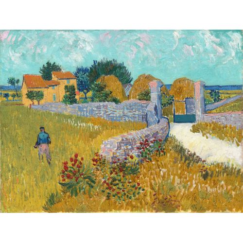Vincent Van Gogh, Farmhouse In Provence Vincent Van Gogh, Farmhouse In Provence
