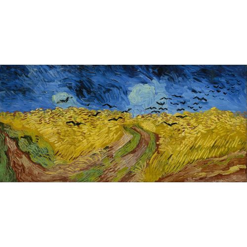 Vincent Van Gogh, A Wheatfield With Crows