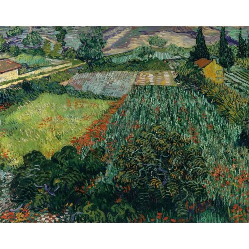 Vincent Van Gogh, Field With Poppies Post Impressionism Art Movements ```htmlVincent van Gogh, Field with PoppiesConsidered one