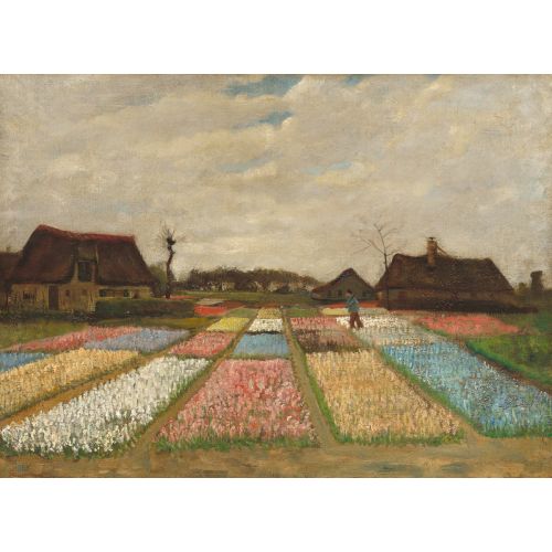 Vincent Van Gogh, Flower Beds In Holland Vincent Van Gogh, Flower Beds In Holland