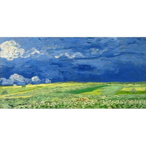 Vincent Van Gogh, Wheatfield Under Thunderclouds