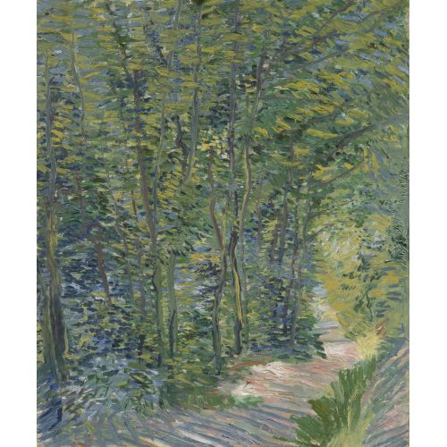 Vincent Van Gogh, Forest Path Vincent Van Gogh, Forest Path