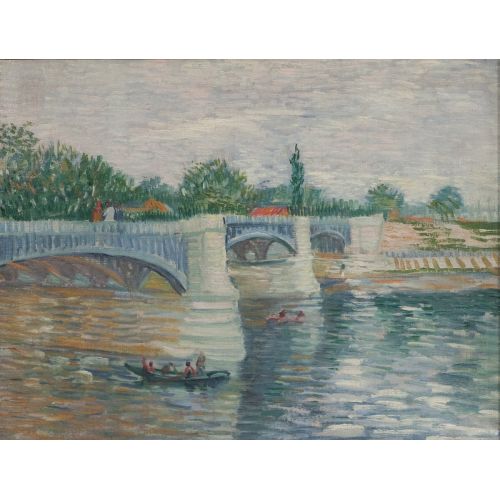 Vincent Van Gogh, Seine'den Pont De La Grande Jatte'ye