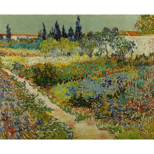 Vincent Van Gogh, Garden At Arles Vincent Van Gogh, Garden At Arles
