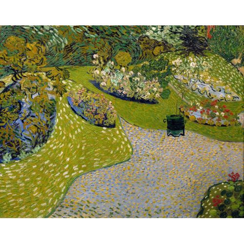 Vincent Van Gogh, Garden In Auvers Vincent Van Gogh, Garden In Auvers