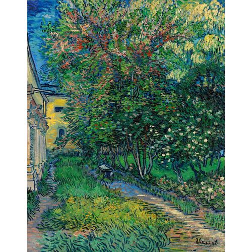 Vincent Van Gogh, Garden Of Saint Paul Hospital Vincent Van Gogh, Garden Of Saint Paul Hospital