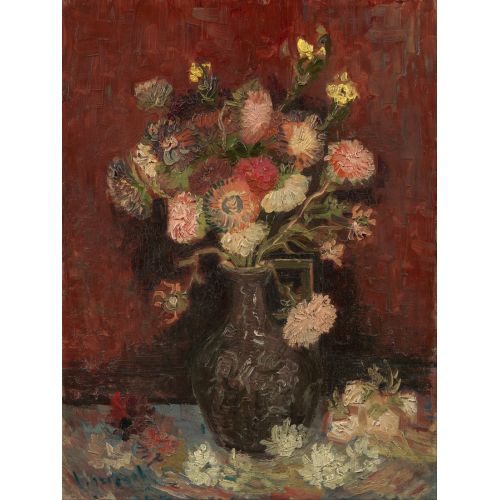 Vincent Van Gogh, With Chinese Asters And Gladioli 2