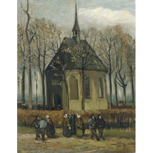 Vincent Van Gogh, Nuenen'deki Reform Kilisesi'nden Çıkış