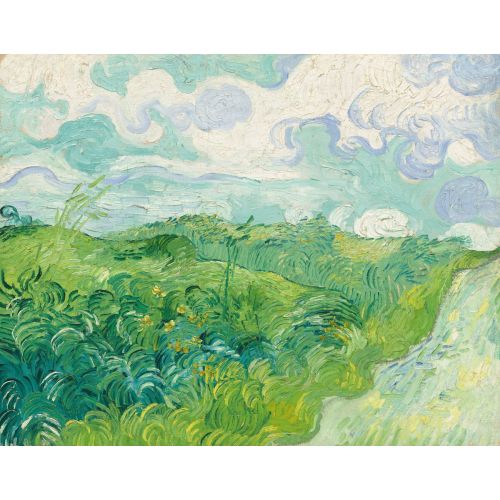 Vincent Van Gogh, Green Wheat Fields Auvers Vincent Van Gogh, Green Wheat Fields Auvers