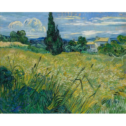 Vincent Van Gogh, Selvi Yeşil Buğday Tarlası