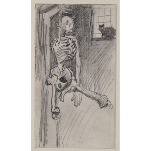 Vincent Van Gogh, Hanging Skeleton And Cat Post Impressionism Art Movements Vincent van Gogh: An Intriguing Study of Hanging