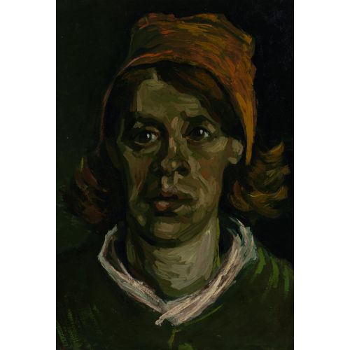 Vincent Van Gogh, Head Of A Woman Vincent Van Gogh, Head Of A Woman